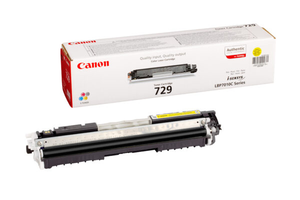 Canon 729 Y tonercartridge 1 stuk(s) Origineel Geel - Afbeelding 2