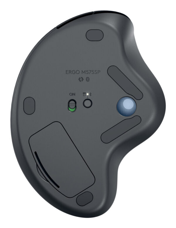 Logitech Ergo M575S muis Kantoor Rechtshandig RF-draadloos + Bluetooth Trackball 2000 DPI - Afbeelding 6