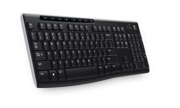 Logitech Wireless Keyboard K270 toetsenbord RF Draadloos QWERTZ Duits Zwart - Afbeelding 2