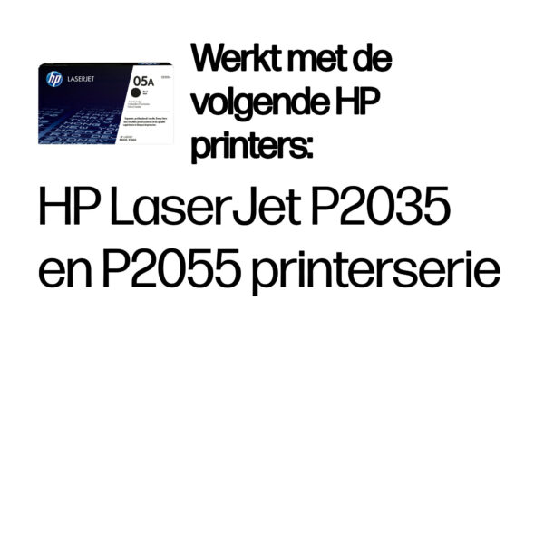 HP 05A originele zwarte LaserJet tonercartridge - Afbeelding 9