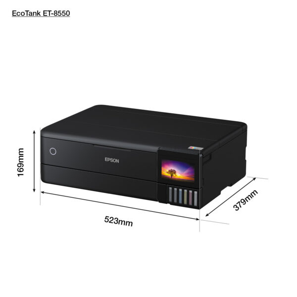 Epson EcoTank ET-8550 A3+ Wi-Fi-fotoprinter met inkttank - Afbeelding 13