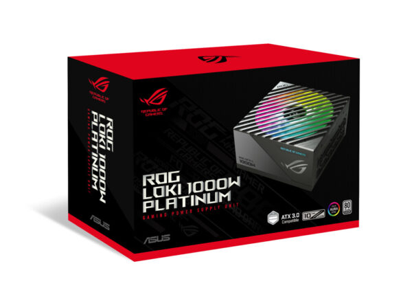 ASUS ROG Loki SFX-L 1000W Platinum power supply unit 24-pin ATX Zwart, Zilver - Afbeelding 12