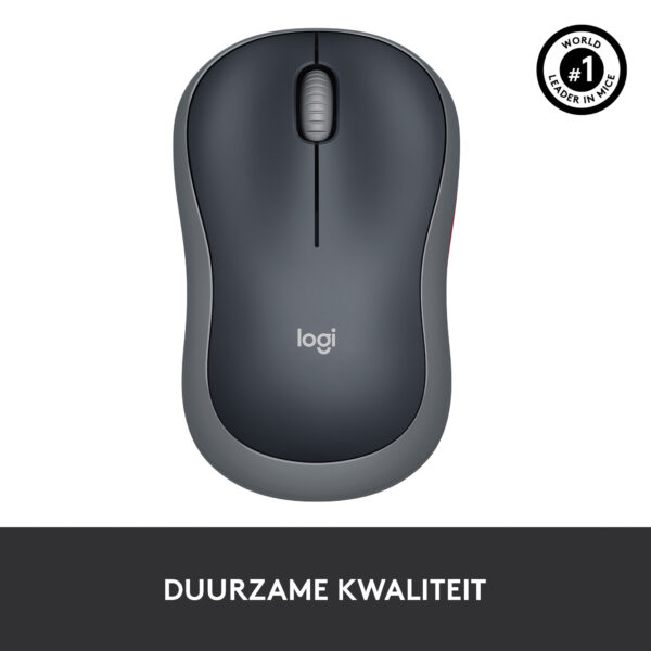 Logitech M185 muis Kantoor Ambidextrous RF Draadloos Optisch 1000 DPI - Afbeelding 7