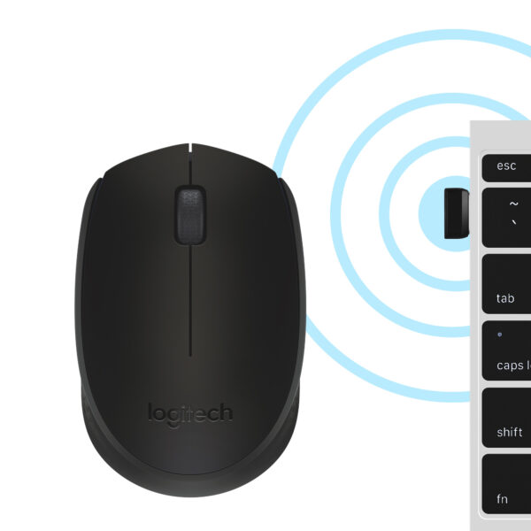 Logitech B170 Black Bp muis Kantoor Ambidextrous RF Draadloos Optisch - Afbeelding 6