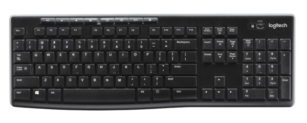 Logitech Wireless Keyboard K270 toetsenbord RF Draadloos QWERTZ Duits Zwart