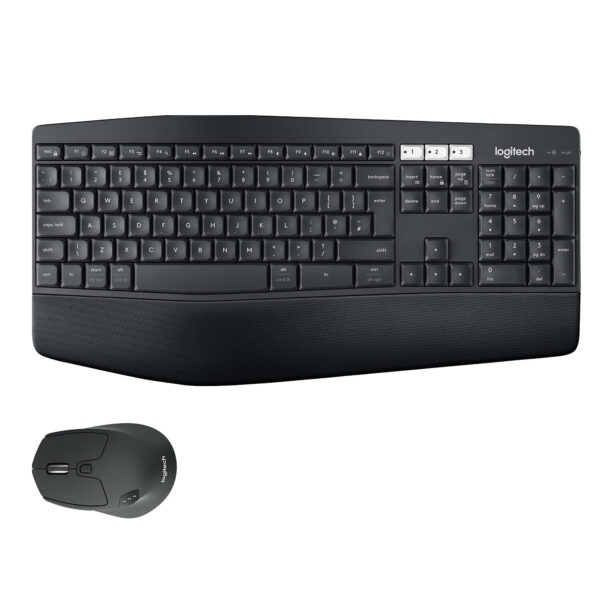 Logitech MK850 Performance toetsenbord Inclusief muis Universeel RF-draadloos + Bluetooth QWERTZ Duits Zwart - Afbeelding 6