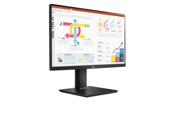 LG 24QP750P-B computer monitor 60,5 cm (23.8") 2560 x 1440 Pixels Quad HD LED Zwart - Afbeelding 3