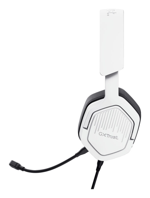 Trust GXT492W Carus Headset Bedraad Hoofdband Gamen Wit - Afbeelding 7