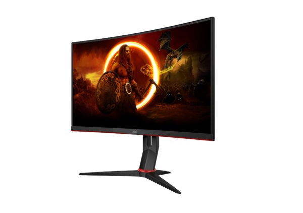 AOC G2 C27G2Z3/BK computer monitor 68,6 cm (27") 1920 x 1080 Pixels Full HD LED Zwart, Rood - Afbeelding 4