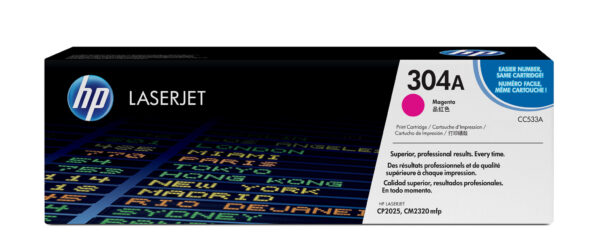 HP 304A originele magenta LaserJet tonercartridge