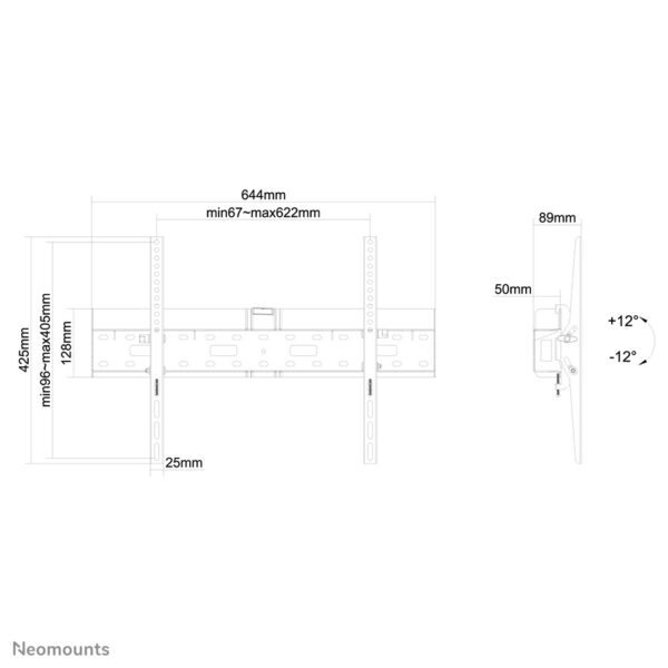 Neomounts tv wandsteun - Afbeelding 9