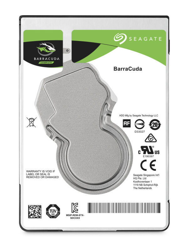 Seagate Barracuda ST4000LM024 interne harde schijf 4 TB 5400 RPM 128 MB 2.5" SATA III