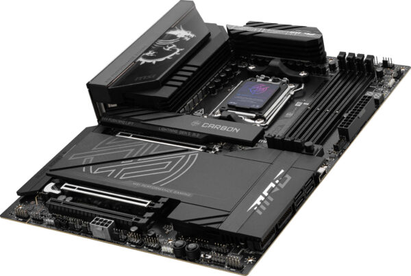 MSI MPG X870E CARBON WIFI moederbord AMD X870E Socket AM5 ATX - Afbeelding 2