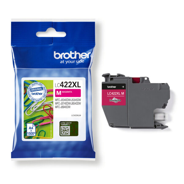 Brother LC-422XLM inktcartridge 1 stuk(s) Origineel Magenta - Afbeelding 3