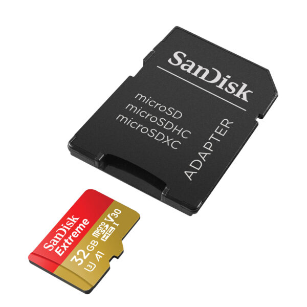 SanDisk Extreme 32 GB MicroSDHC UHS-I Klasse 10 - Afbeelding 2