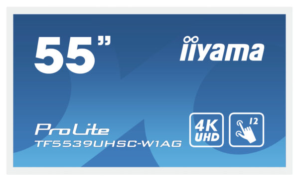 iiyama ProLite TF5539UHSC-W1AG computer monitor 139,7 cm (55") 3840 x 2160 Pixels 4K Ultra HD LED Touchscreen Multi-gebruiker Wi