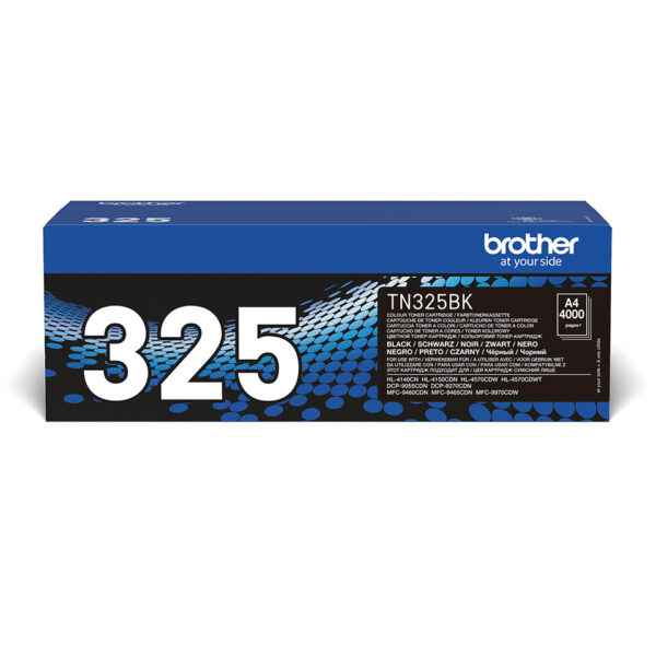 Brother TN-325BK tonercartridge 1 stuk(s) Origineel Zwart