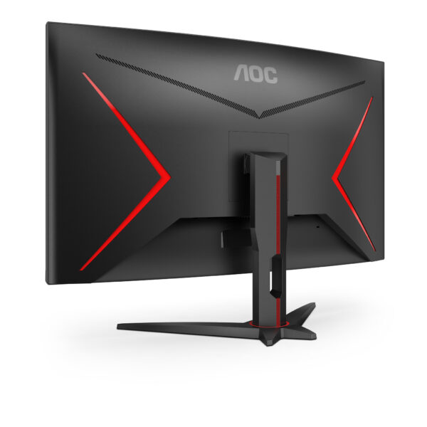 AOC G2 C32G2ZE/BK computer monitor 80 cm (31.5") 1920 x 1080 Pixels Full HD LED Zwart, Rood - Afbeelding 8