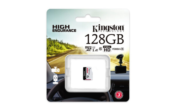 Kingston Technology High Endurance 128 GB MicroSD UHS-I Klasse 10 - Afbeelding 6