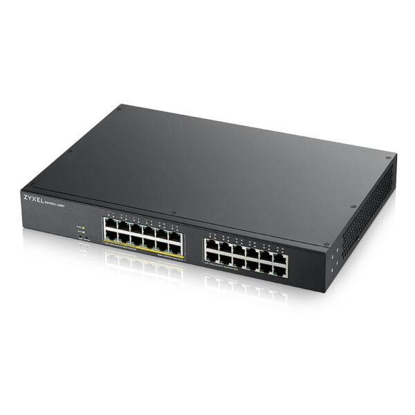 Zyxel GS1900-24EP Managed L2 Gigabit Ethernet (10/100/1000) Power over Ethernet (PoE) Zwart