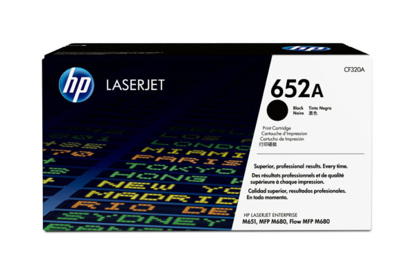 HP 652A originele zwarte LaserJet tonercartridge