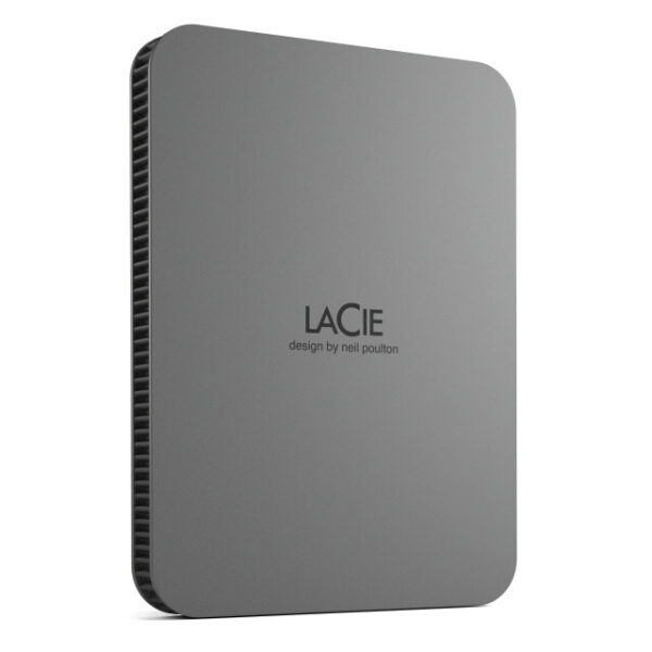 LaCie Mobile Drive Secure externe harde schijf 2 TB USB Type-C 3.2 Gen 1 (3.1 Gen 1) Grijs - Afbeelding 3