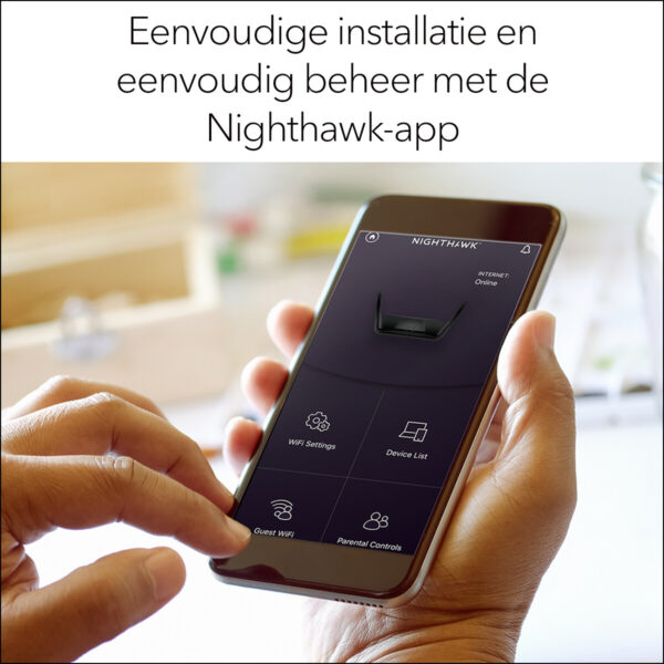 NETGEAR Nighthawk Tri-Band AX8 8-Stream AX6600 WiFi 6 Router (RAX70) - Afbeelding 11