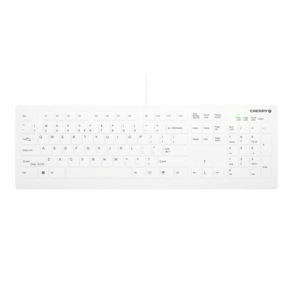 CHERRY AK-C8112 toetsenbord Medisch USB QWERTY Engels Wit