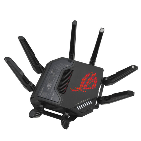 ASUS ROG Rapture GT-BE98 draadloze router 10 Gigabit Ethernet Quad-band (2.4 GHz / 5 GHz-1 / 5 GHz-2 / 6 GHz) Zwart - Afbeelding 5