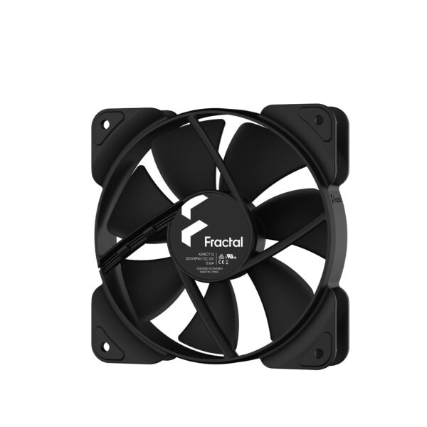 Fractal Design Aspect 12 Computer behuizing Ventilator 12 cm Zwart 1 stuk(s) - Afbeelding 2