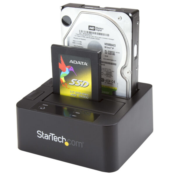 StarTech.com USB 3.0 / eSATA dubbel harde-schijf docking station met UASP voor 2,5/3,5 inch SATA SSD / HDD SATA 6 Gbps - Afbeelding 5