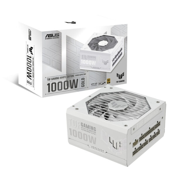 ASUS TUF Gaming 1000W Gold White Edition power supply unit 20+4 pin ATX ATX Wit - Afbeelding 13