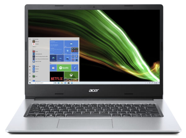 Acer Aspire 1 A114-33-C7Q5 Intel® Celeron® 4500U Laptop 35,6 cm (14") Full HD 4 GB DDR4-SDRAM 128 GB eMMC Wi-Fi 6 (802.11ax) Win