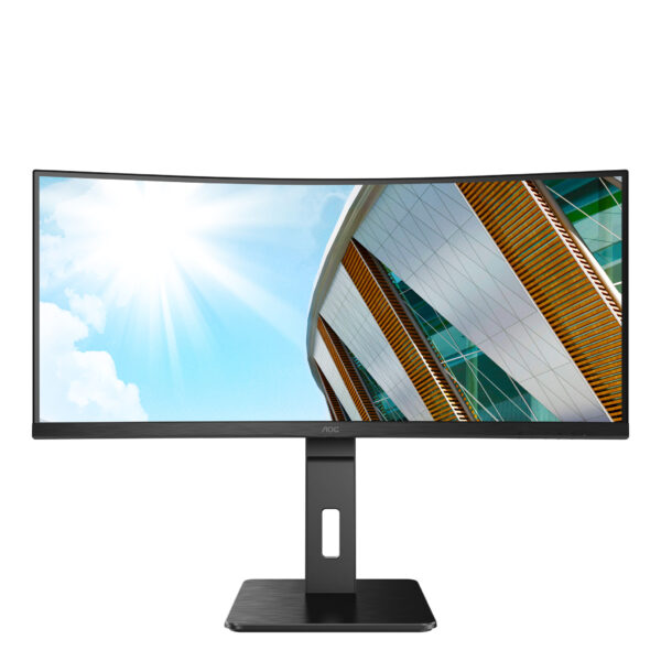 AOC P2 CU34P2A LED display 86,4 cm (34") 3440 x 1440 Pixels Quad HD Zwart - Afbeelding 8