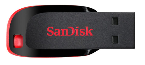 SanDisk Cruzer Blade USB flash drive 16 GB USB Type-A 2.0 Zwart, Rood - Afbeelding 3