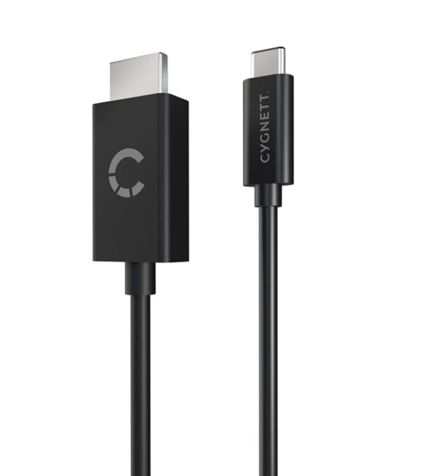 Cygnett CY3305HDMIC video kabel adapter 1,8 m USB Type-C HDMI Zwart