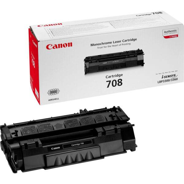 Canon 708 tonercartridge 1 stuk(s) Origineel Zwart