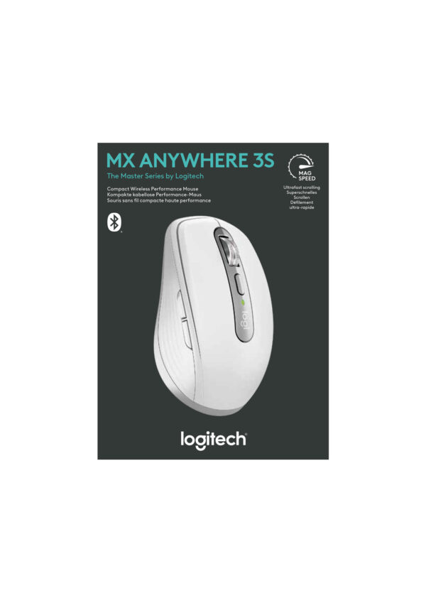 Logitech MX Anywhere 3S muis Kantoor Rechtshandig RF-draadloos + Bluetooth Laser 8000 DPI - Afbeelding 28