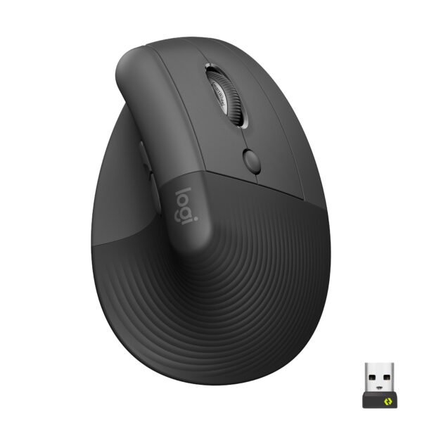 Logitech Lift muis Kantoor Rechtshandig RF-draadloos + Bluetooth Optisch 4000 DPI