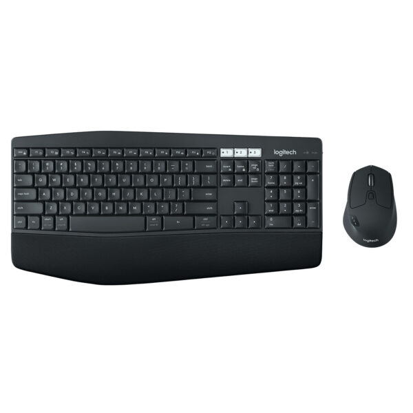 Logitech MK850 Performance toetsenbord Inclusief muis Universeel RF-draadloos + Bluetooth QWERTZ Duits Zwart - Afbeelding 2