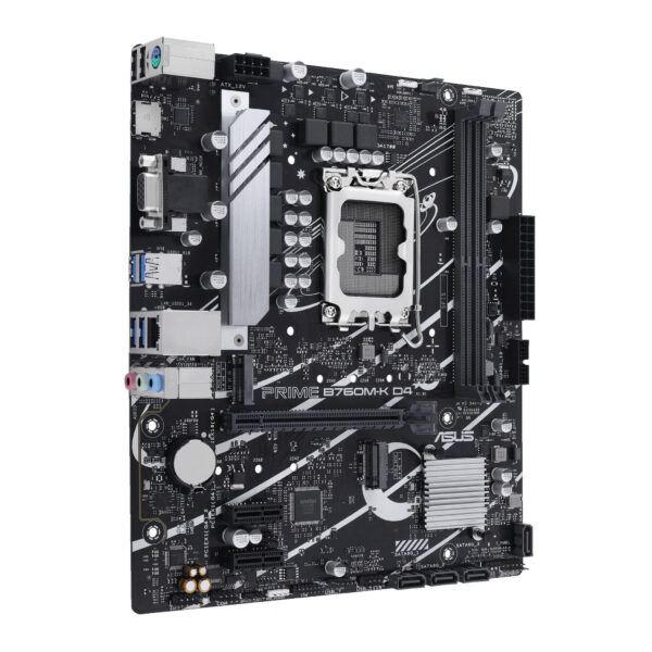 ASUS PRIME B760M-K D4 Intel B760 LGA 1700 micro ATX - Afbeelding 2