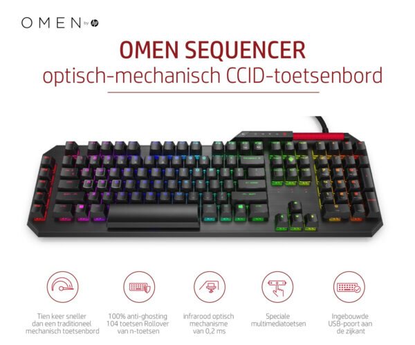 HP OMEN by Sequencer toetsenbord - Afbeelding 5