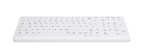 CHERRY AK-C7000 toetsenbord Medisch RF Draadloos AZERTY Belgisch Wit - Afbeelding 3