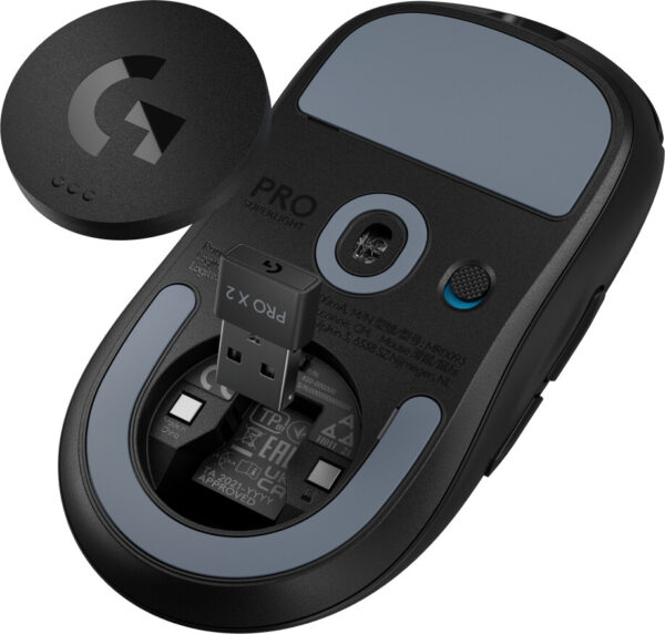 Logitech G PRO X Superlight 2 muis Gamen Rechtshandig RF Draadloos Optisch 32000 DPI - Afbeelding 6