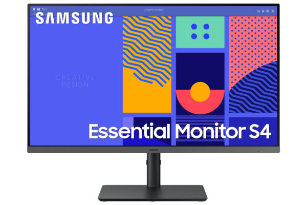 Samsung 27" Essential Monitor S4 S43GC FHD 100Hz - Afbeelding 2