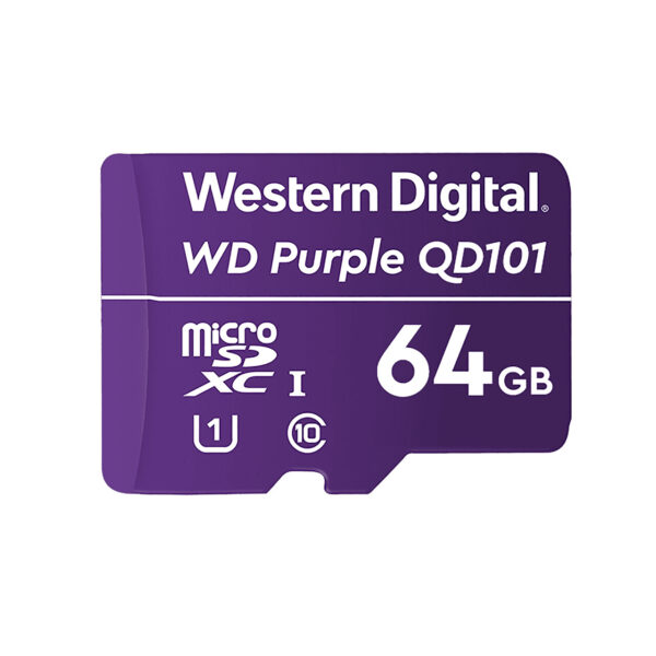 Western Digital WD Purple SC QD101 64 GB MicroSDXC Klasse 10