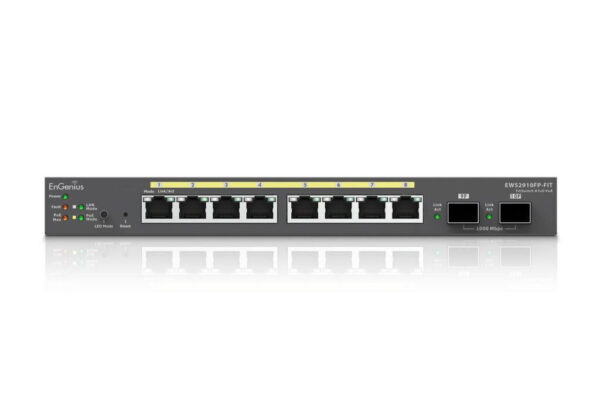 EnGenius EWS2910FP-FIT netwerk-switch Managed L2/L3 Gigabit Ethernet (10/100/1000) Power over Ethernet (PoE) Grijs - Afbeelding 3