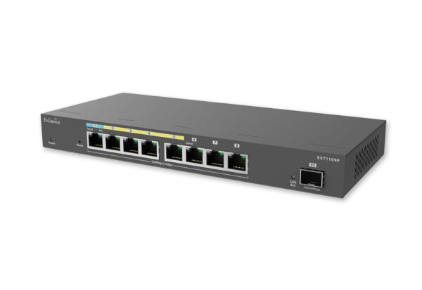 EnGenius EXT1109P netwerk-switch L2 Gigabit Ethernet (10/100/1000) Power over Ethernet (PoE) Grijs - Afbeelding 3