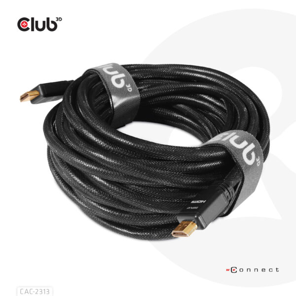 CLUB3D HDMI 2.0 4K60Hz RedMere Kabel 10 meter - Afbeelding 14