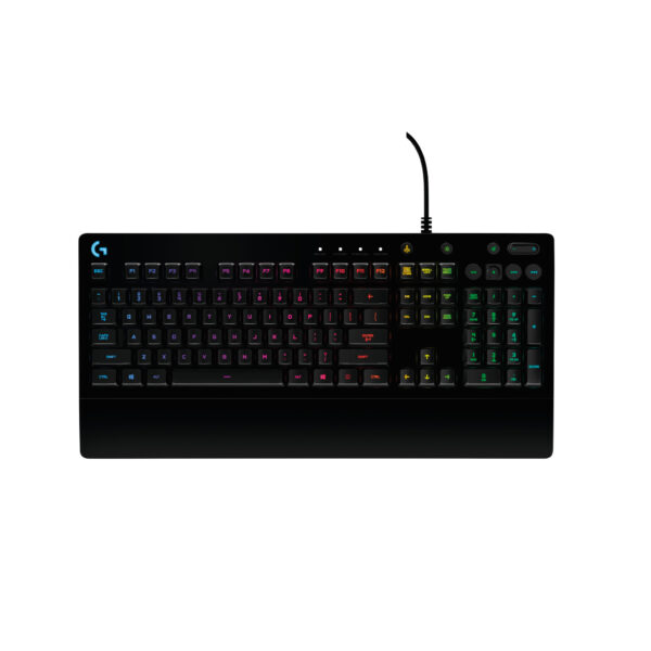 Logitech G G213 Prodigy toetsenbord Gamen USB QWERTY Scandinavisch Zwart